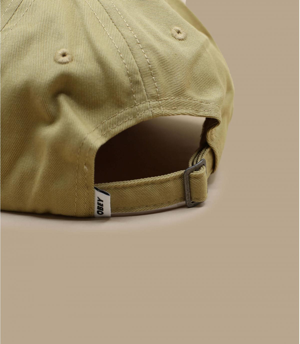 Obey Berretto organico beige Obey